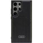Audi Synthetic Leather MagSafe S24 Ultra S928 black/black hardcase AU-TPUPCMS24U-Q5/D1-BK - (AUDI000149-0)