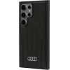 Audi Synthetic Leather MagSafe S24 Ultra S928 black/black hardcase AU-TPUPCMS24U-Q5/D1-BK - (AUDI000149-0)