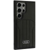 Audi Synthetic Leather MagSafe S24 Ultra S928 black/black hardcase AU-TPUPCMS24U-Q5/D1-BK - (AUDI000149-0)