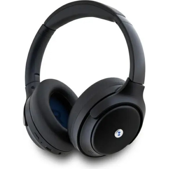 BMW Bluetooth ANC On-Ear Headphones BMBHKL601SSLVK Black/Black Metal Logos - (BMW000974-0)