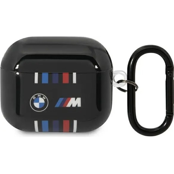 BMW BMA322SWTK AirPods 3 gen cover black/black Multiple Colored Lines - (BMW000622-0)