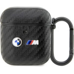 BMW BMA2WMPUCA2 AirPods 1/2 cover black/black Carbon Double Metal Logo - (BMW000612-0)