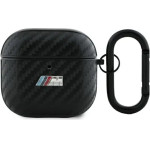 BMW BMA4CMPUCA AirPods 4 cover black/black PU Carbon M Collection - (BMW000978-0)