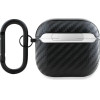 BMW BMA4CMPUCA AirPods 4 cover black/black PU Carbon M Collection - (BMW000978-0)