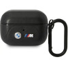 BMW BMAP22PVTK AirPods Pro cover black/black Leather Curved Line - (BMW000617-0)