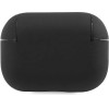 BMW BMAP2SSLBK AirPods Pro 2 (2022/2023) cover black/black Geniune Leather Silver Logo - (BMW000528-0)
