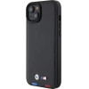 BMW BMHCP15M22PTDK iPhone 15 Plus 6.7 black/black Leather Stamp Tricolor - (BMW000686-0)