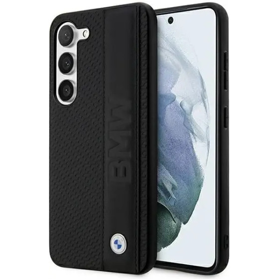 BMW BMHCS23S22RDPK S23 S911 black/black hardcase Leather Textured & Stripe - (BMW000530-0)