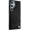 BMW BMHCS24L23RCGPK S24 Ultra S928 black/black hardcase Signature Leather Crossing Lines Pattern - (BMW000774-0)