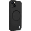 BMW BMHMP14SSILBK2 case for iPhone 14 - black Signature Liquid Silicone MagSafe - (BMW000656-0)