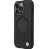 BMW BMHMP14XSILBK2 case for iPhone 14 Pro Max 6.7 - black Signature Liquid Silicone MagSafe - (BMW000658-0)
