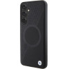 BMW BMHMS24S23RTPK S24 S921 black/black hardcase Signature Leather Half Textured & Circle MagSafe - (BMW000769-0)
