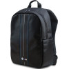 BMW Carbon & Blue Stripe backpack for a 16 laptop - black - (BMW000826-0)