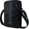 BMW Carbon & Blue Stripe bag for a 10 tablet - black - (BMW000835-0)