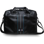 BMW Carbon & Blue Stripe bag for a 16 laptop - black - (BMW000828-0)