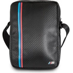 BMW Carbon / Tricolor Stripe 8 Tablet Bag - Black - (BMW000217-0)