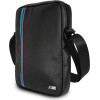 BMW Carbon / Tricolor Stripe 8 Tablet Bag - Black - (BMW000217-0)