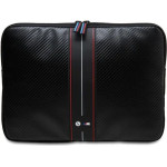 BMW Carbon & Red Stripe sleeve for a 16 laptop - black - (BMW000833-0)