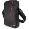 BMW Carbon / Red Stripe 8 Tablet Bag - Black - (BMW000219-0)