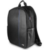 BMW Carbon Navy Stripe backpack for a 16 laptop - black - (BMW000235-0)