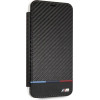 BMW Carbon Tricolor Stripe iPhone XS Max Case - Black - (BMW000514-0)