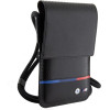 BMW Carbon Tricolor Line Wallet Bag - Black - (BMW000663-0)