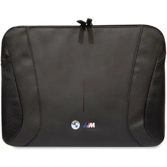 BMW Carbon&Perforated sleeve for a 14 laptop - black - (BMW000523-0)