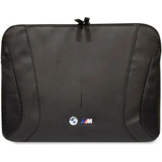 BMW Carbon&Perforated sleeve for a 16 laptop - black - (BMW000524-0)