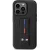 BMW Case BMHCP14L22GSLK iPhone 14 Pro 6.1 black/black hardcase Grip Hot Stamp - (BMW000633-0)