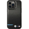 BMW Case BMHCP13X22NBCK iPhone 13 Pro Max 6.7'' black/black hardcase Leather Carbon - (BMW000653-0)