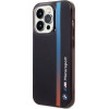 BMW Case BMHCP14L22HVGV iPhone 14 Pro 6.1 black/black IML Tricolor Stripe - (BMW000625-0)