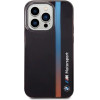 BMW Case BMHCP14L22HVGV iPhone 14 Pro 6.1 black/black IML Tricolor Stripe - (BMW000625-0)
