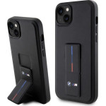 BMW Case BMHCP14M22GSLK iPhone 14 Plus 6.7 black/black hardcase Grip Hot Stamp - (BMW000632-0)