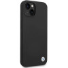 BMW Case BMHCP14MSILBK iPhone 14 Plus 6.7 black/black Silicone Metal Logo - (BMW000502-0)