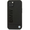 BMW Case BMHCP14MSLLBK iPhone 14 Plus 6.7 black / black Leather Stamp - (BMW000498-0)