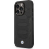 BMW Case BMHMP14L22RPSK iPhone 14 Pro 6.1 black/black Leather Seats Pattern MagSafe - (BMW000585-0)