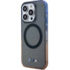 BMW Case BMHMP14LHTGE iPhone 14 Pro 6.1 grey/grey hardcase Gradient Bumper MagSafe - (BMW000599-0)