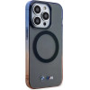 BMW Case BMHMP14LHTGE iPhone 14 Pro 6.1 grey/grey hardcase Gradient Bumper MagSafe - (BMW000599-0)