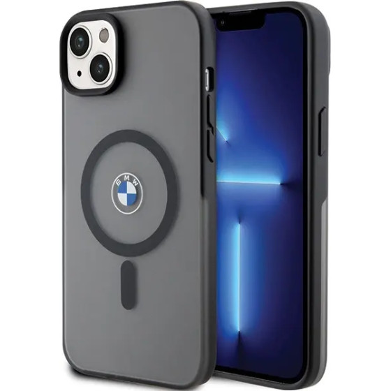 BMW Case BMHMP14MDSLK iPhone 14 Plus 6.7'' black/black hardcase Signature MagSafe - (BMW000628-0)