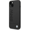 BMW Case BMHMP14MSLBLBK iPhone 14 Plus 6.7 black / black hardcase Silicone Signature Logo Magsafe - (BMW000482-0)