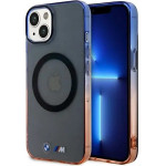 BMW Case BMHMP14SHTGE iPhone 14 6.1 grey/grey hardcase Gradient Bumper MagSafe - (BMW000597-0)