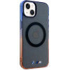 BMW Case BMHMP14SHTGE iPhone 14 6.1 grey/grey hardcase Gradient Bumper MagSafe - (BMW000597-0)