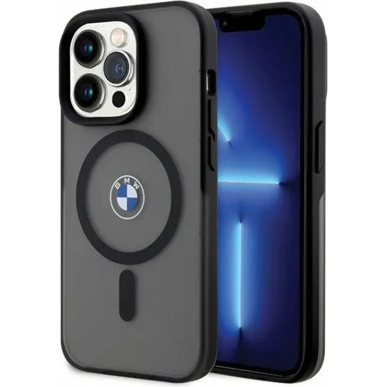 BMW Case BMHMP14XDSLK iPhone 14 Pro Max 6.7 black/black hardcase Signature MagSafe - (BMW000630-0)
