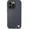BMW Case BMHMP14XSLLNA iPhone 14 Pro Max 6.7 navy/navy hardcase Leather Hot Stamp MagSafe - (BMW000588-0)