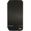 BMW Etui BMBKS22MPUCARTCBK S22+ S906 czarny/black bookcase M Collection Triangles - (BMW000464-0)