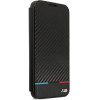 BMW Etui BMBKS22MPUCARTCBK S22+ S906 czarny/black bookcase M Collection Triangles - (BMW000464-0)