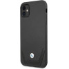 BMW Etui BMHCN61RSWPK iPhone 11 6,1'' / Xr czarny/black hardcase Leather Perforate - (BMW000383-0)