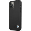 BMW Etui BMHCP12LRCDPK iPhone 12 Pro Max 6,7'' czarny/black hardcase Leather Deboss - (BMW000371-0)