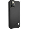 BMW Etui BMHCP12LRCDPK iPhone 12 Pro Max 6,7'' czarny/black hardcase Leather Deboss - (BMW000371-0)