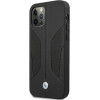 BMW Etui BMHCP12LRSCSK iPhone 12 Pro Max 6,7'' czarny/black hardcase Leather Perforate Sides - (BMW000380-0)
